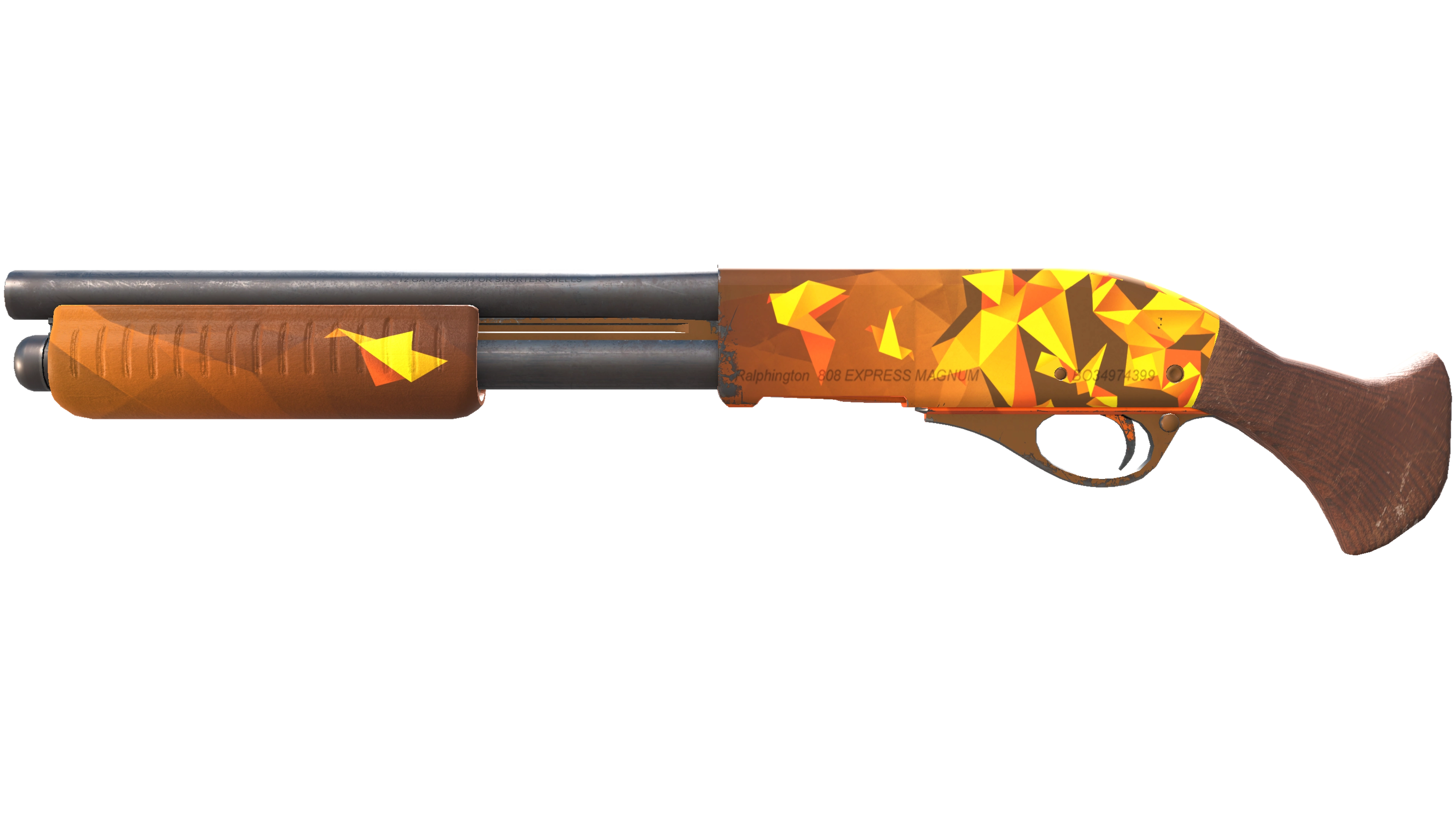 Миниатюра StatTrak™ Sawed-Off | Origami (Factory New)