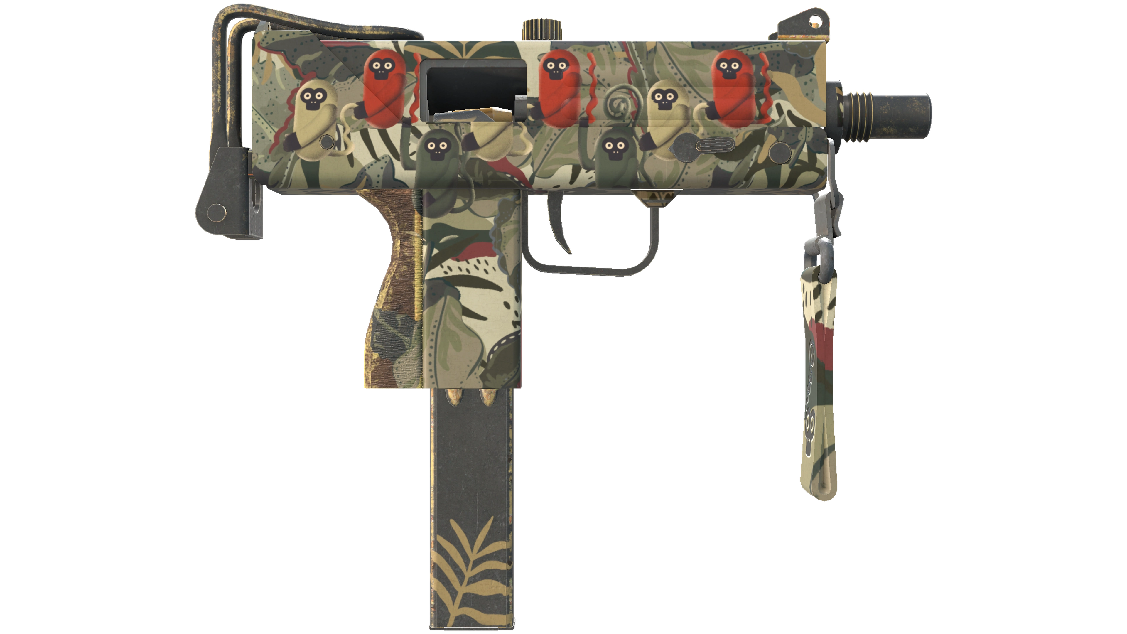 StatTrak™ MAC-10 | Monkeyflage (Minimal Wear) thumbnail
