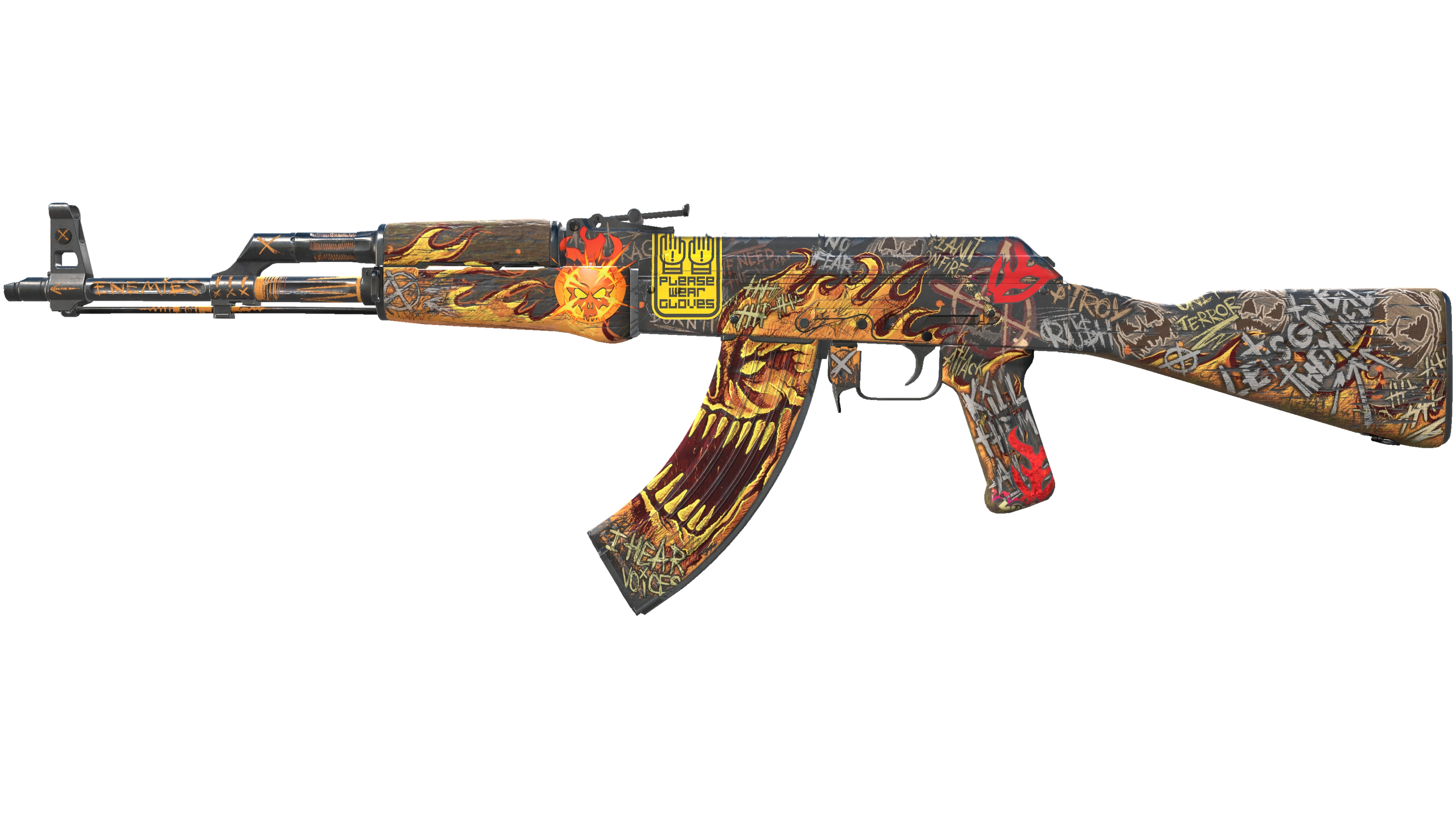 StatTrak™ AK-47 | Searing Rage (Field-Tested)