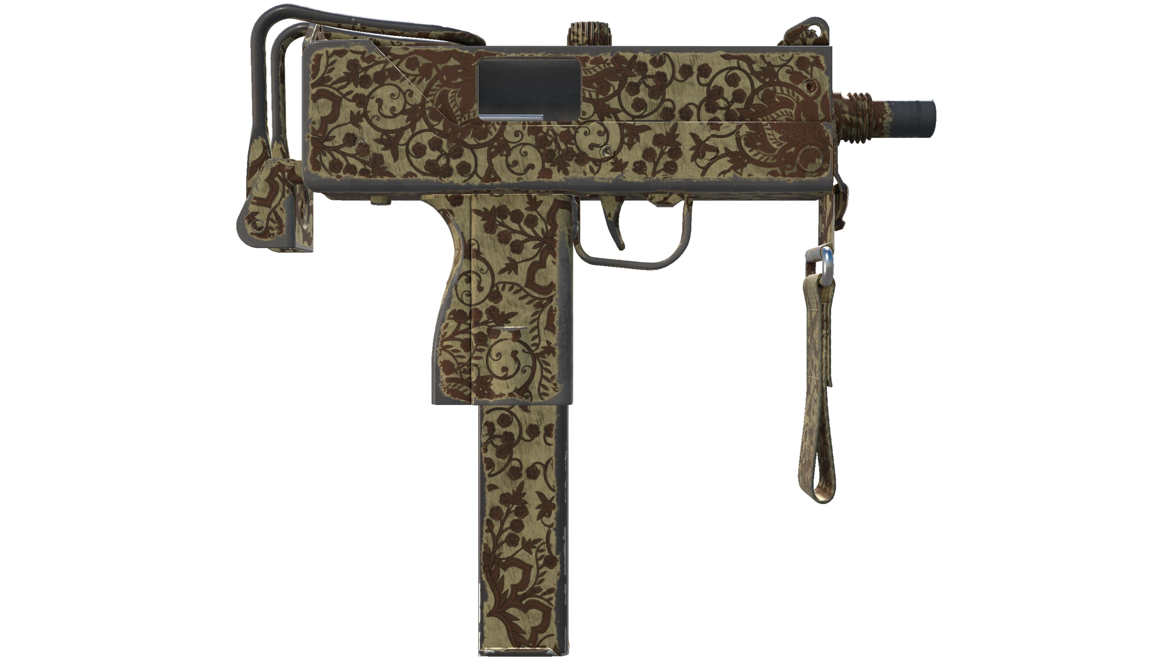 Souvenir MAC-10 | Sienna Damask (Field-Tested) thumbnail