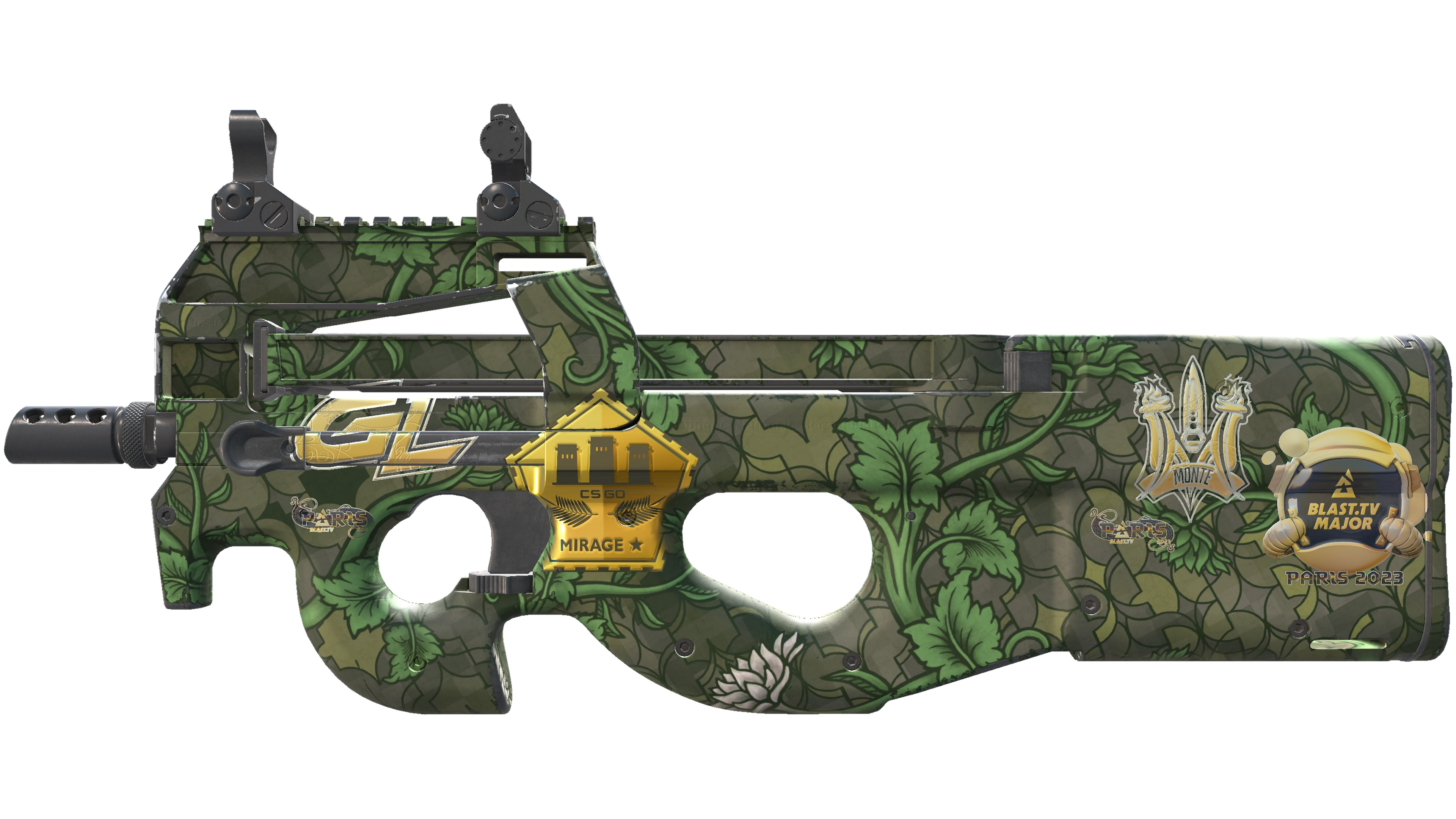 Souvenir P90 | Verdant Growth (Minimal Wear)