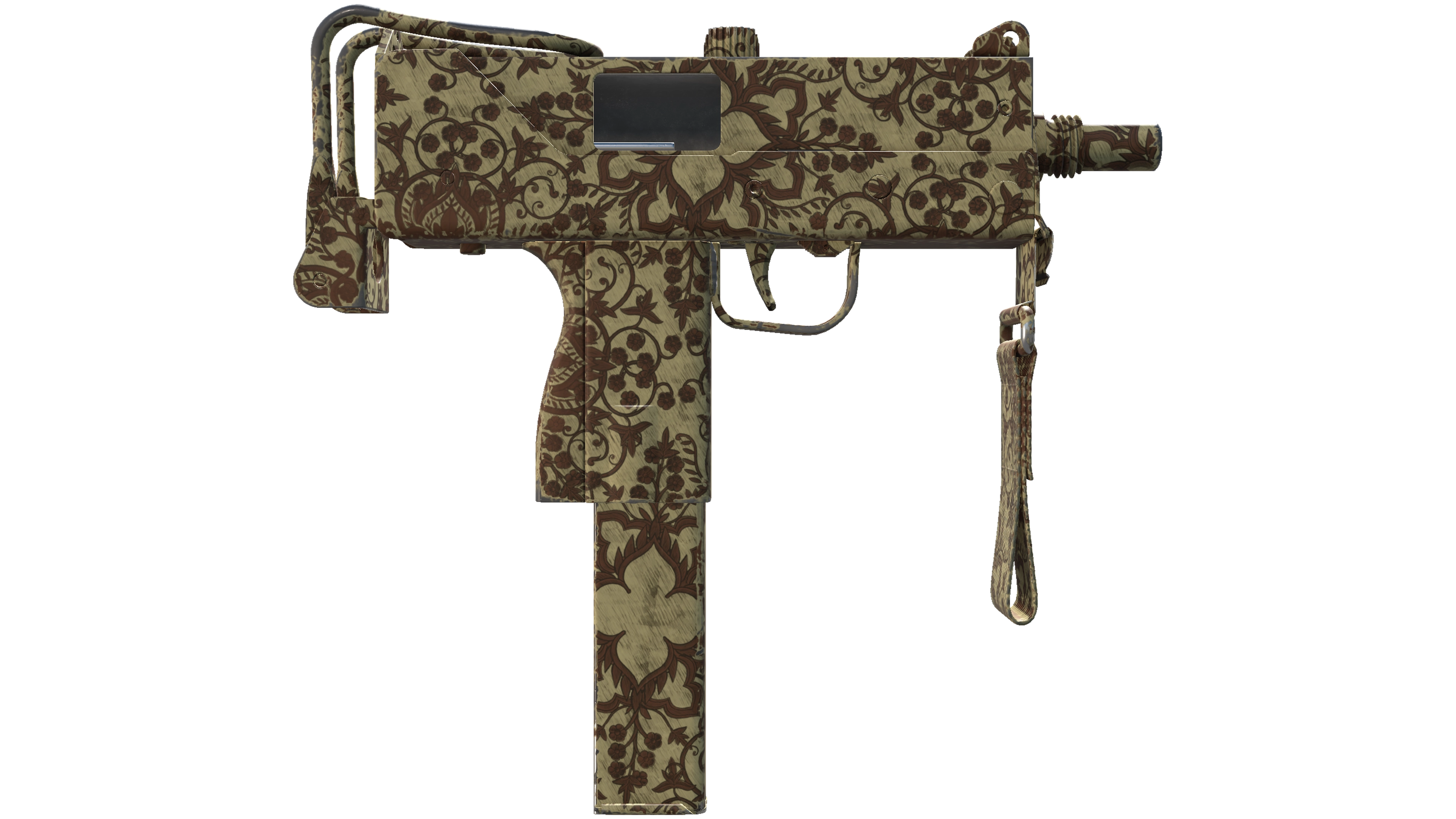 Souvenir MAC-10 | Sienna Damask (Minimal Wear) thumbnail