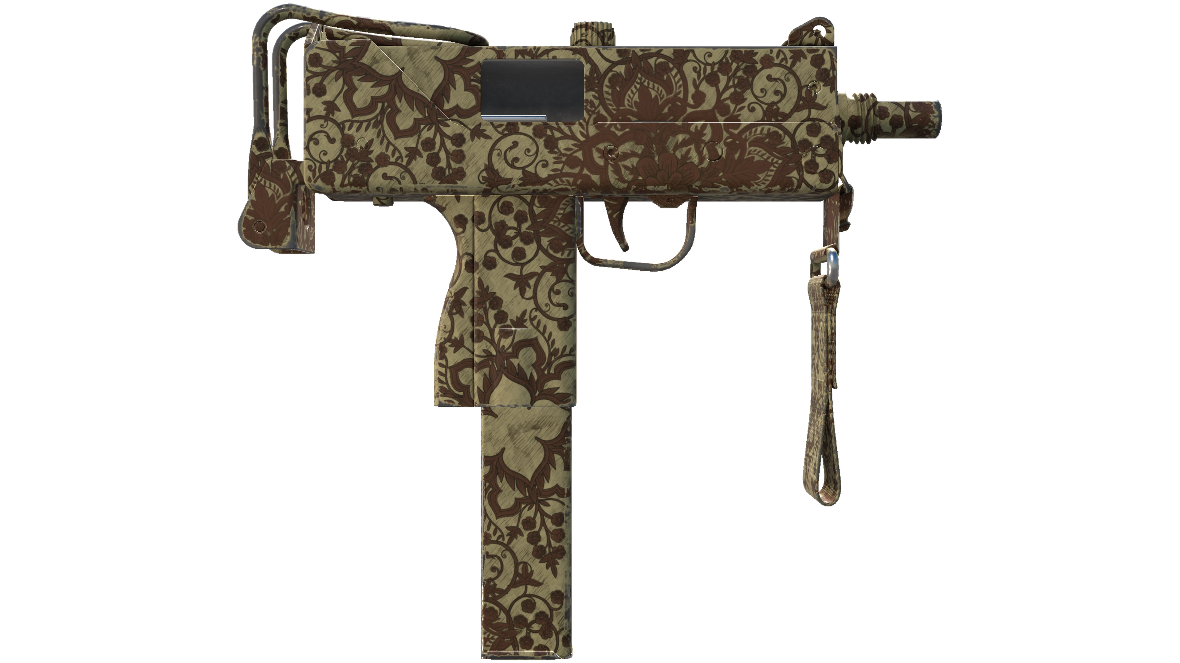 Souvenir MAC-10 | Sienna Damask (Minimal Wear) thumbnail