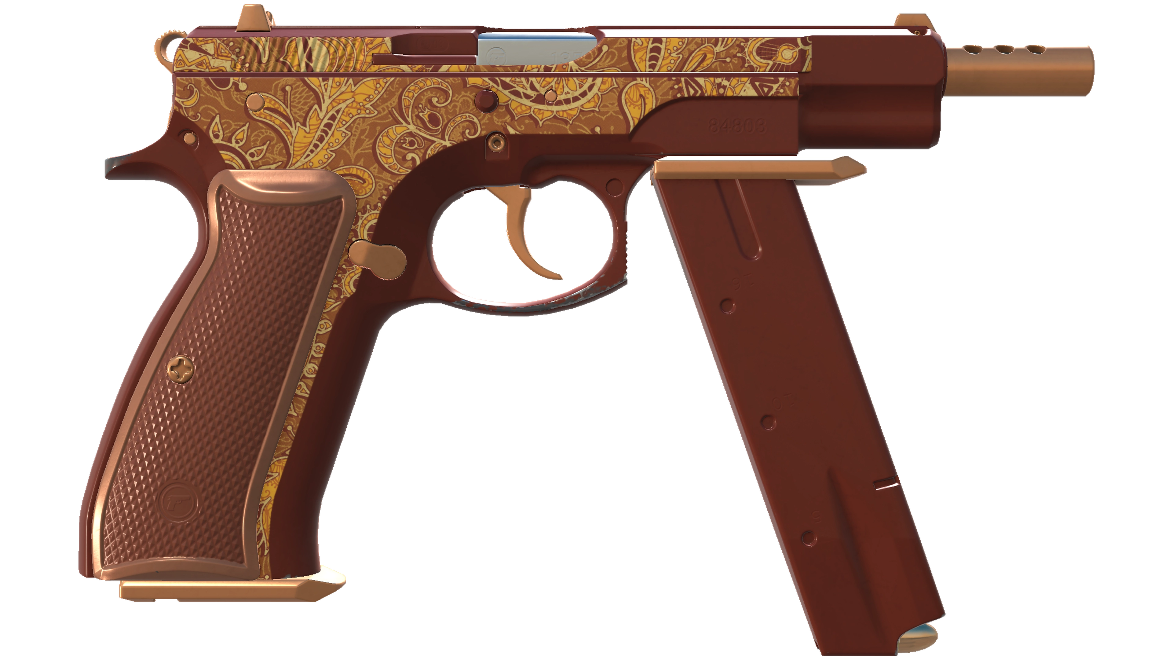 CZ75-Auto | Honey Paisley (Factory New) thumbnail