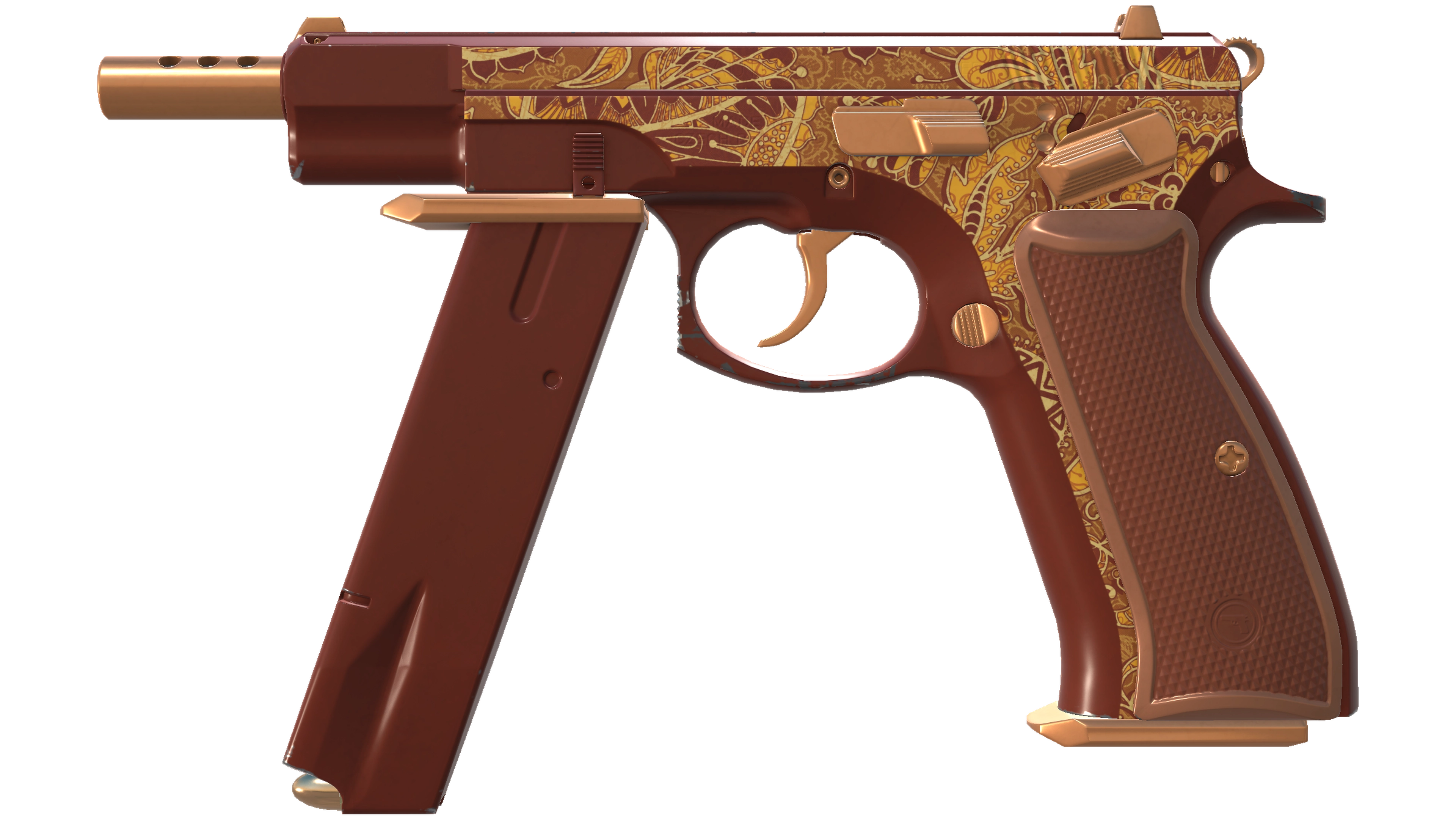 CZ75-Auto | Honey Paisley (Factory New) thumbnail