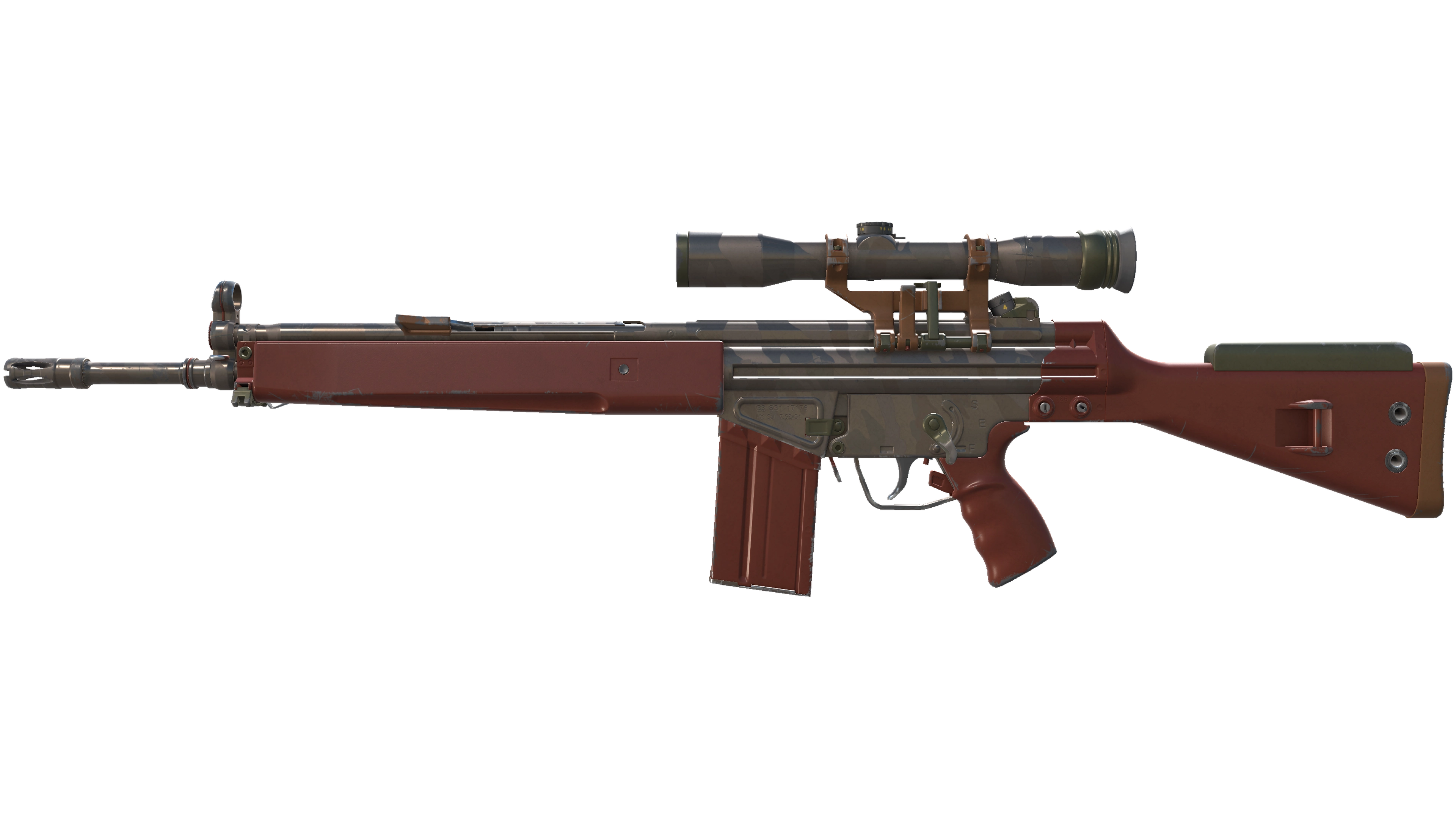 G3SG1 | Red Jasper (Field-Tested)