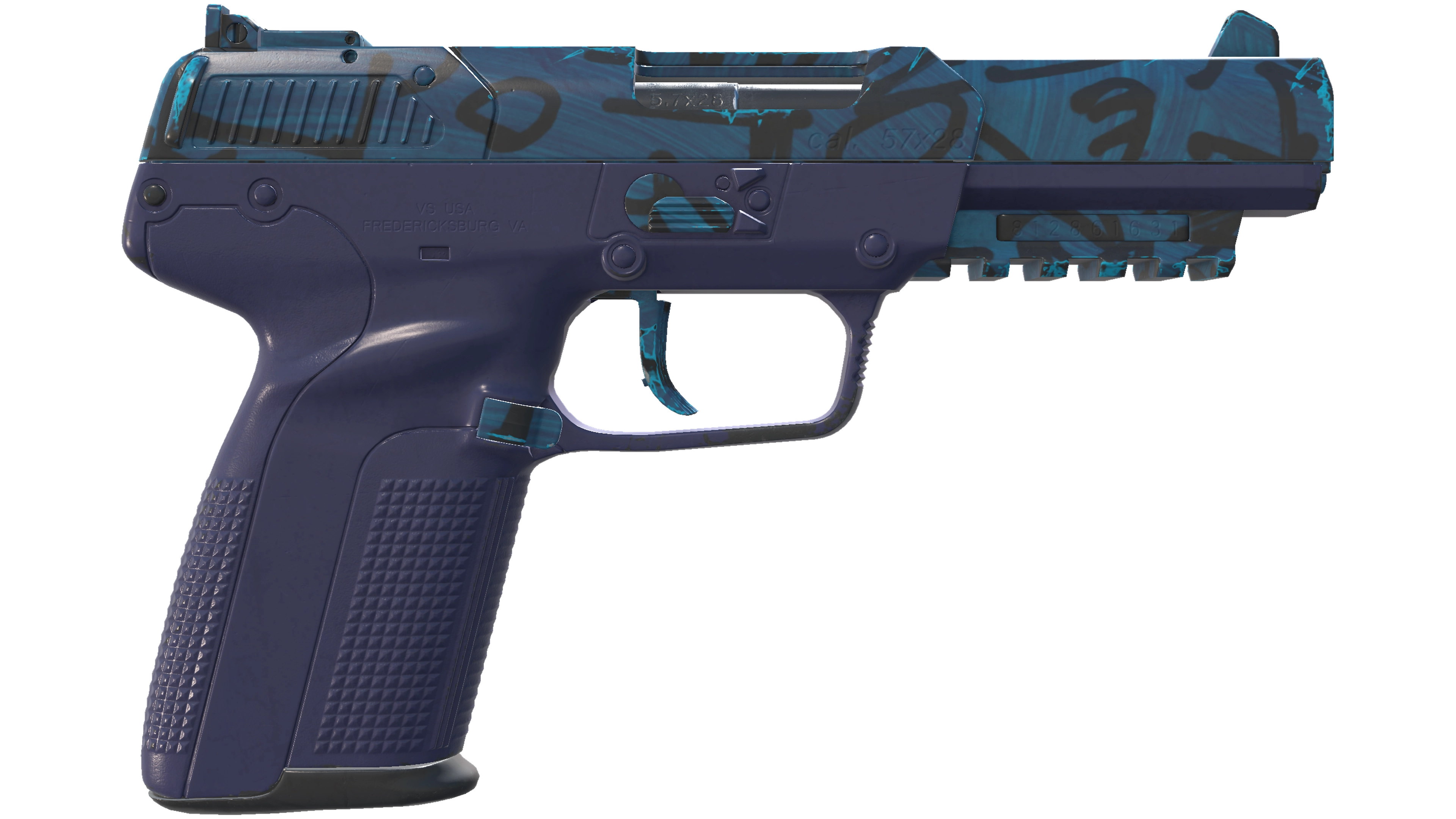 Miniatura de Five-SeveN | Midnight Paintover (Minimal Wear)