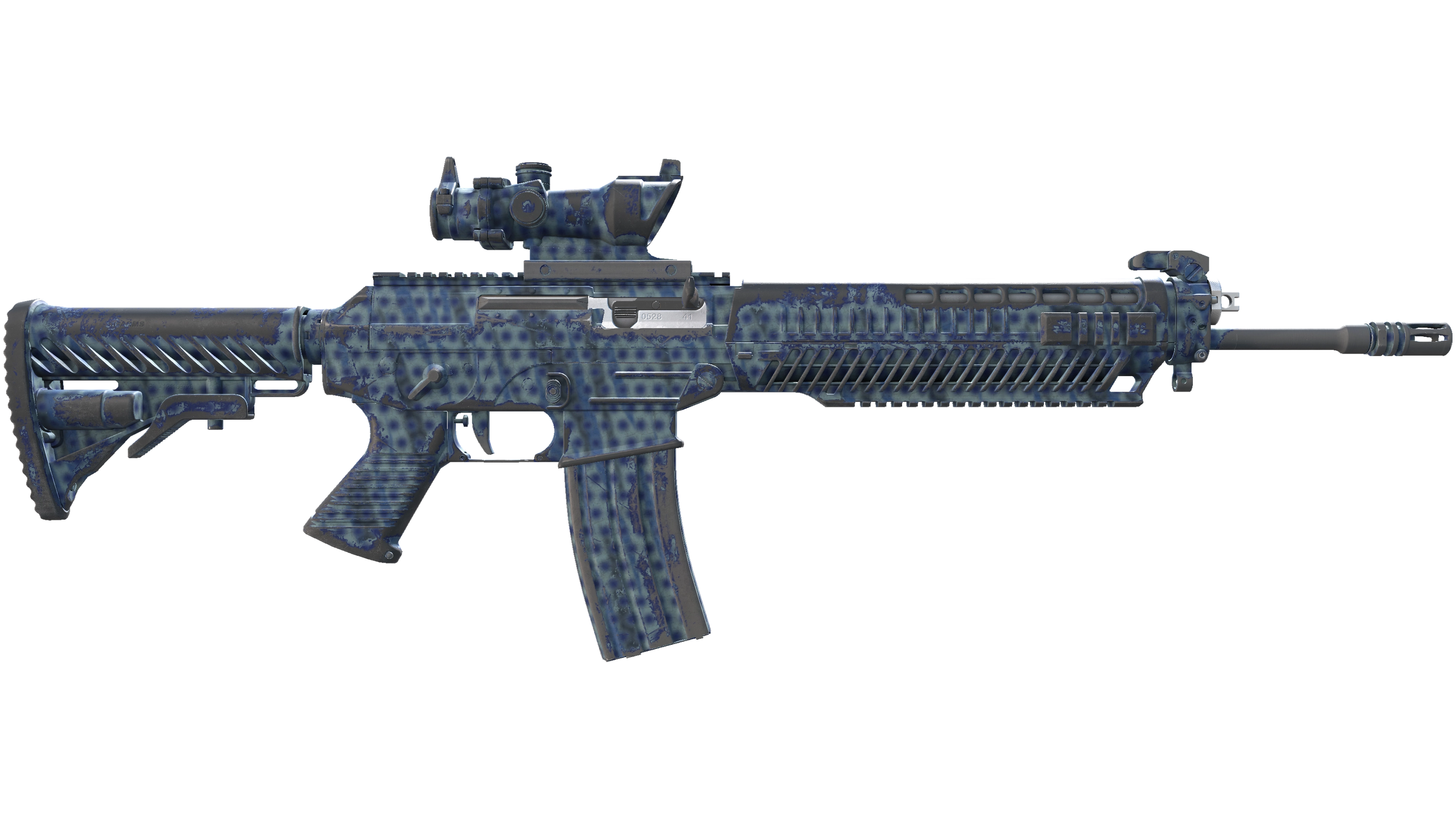 SG 553 | Waves Perforated (Well-Worn) thumbnail