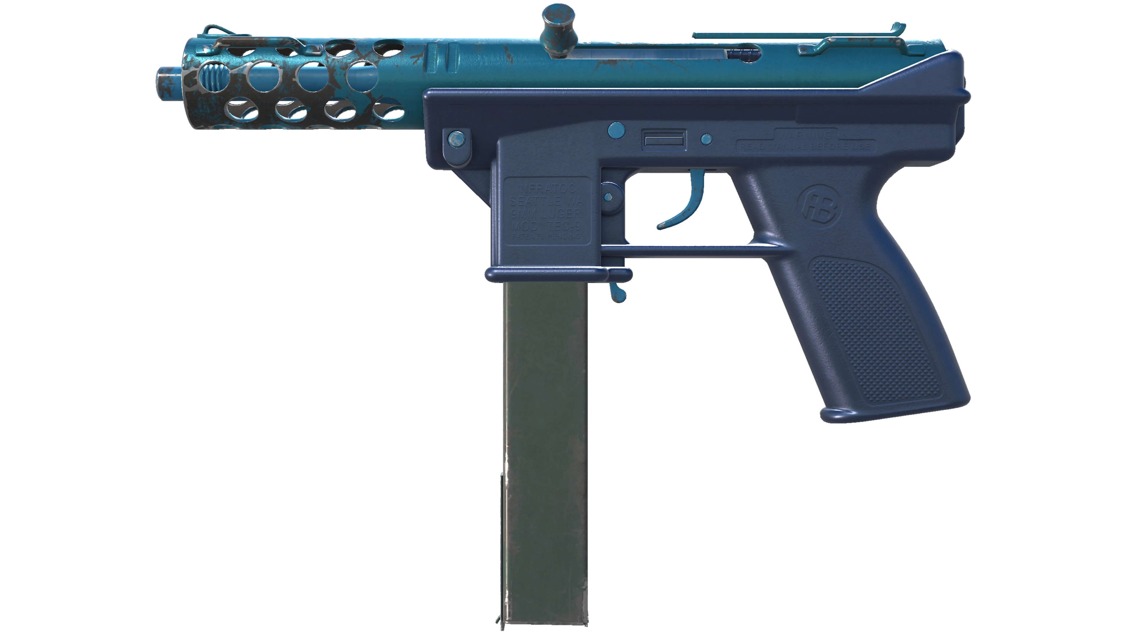 Tec-9 | Blue Blast (Field-Tested)