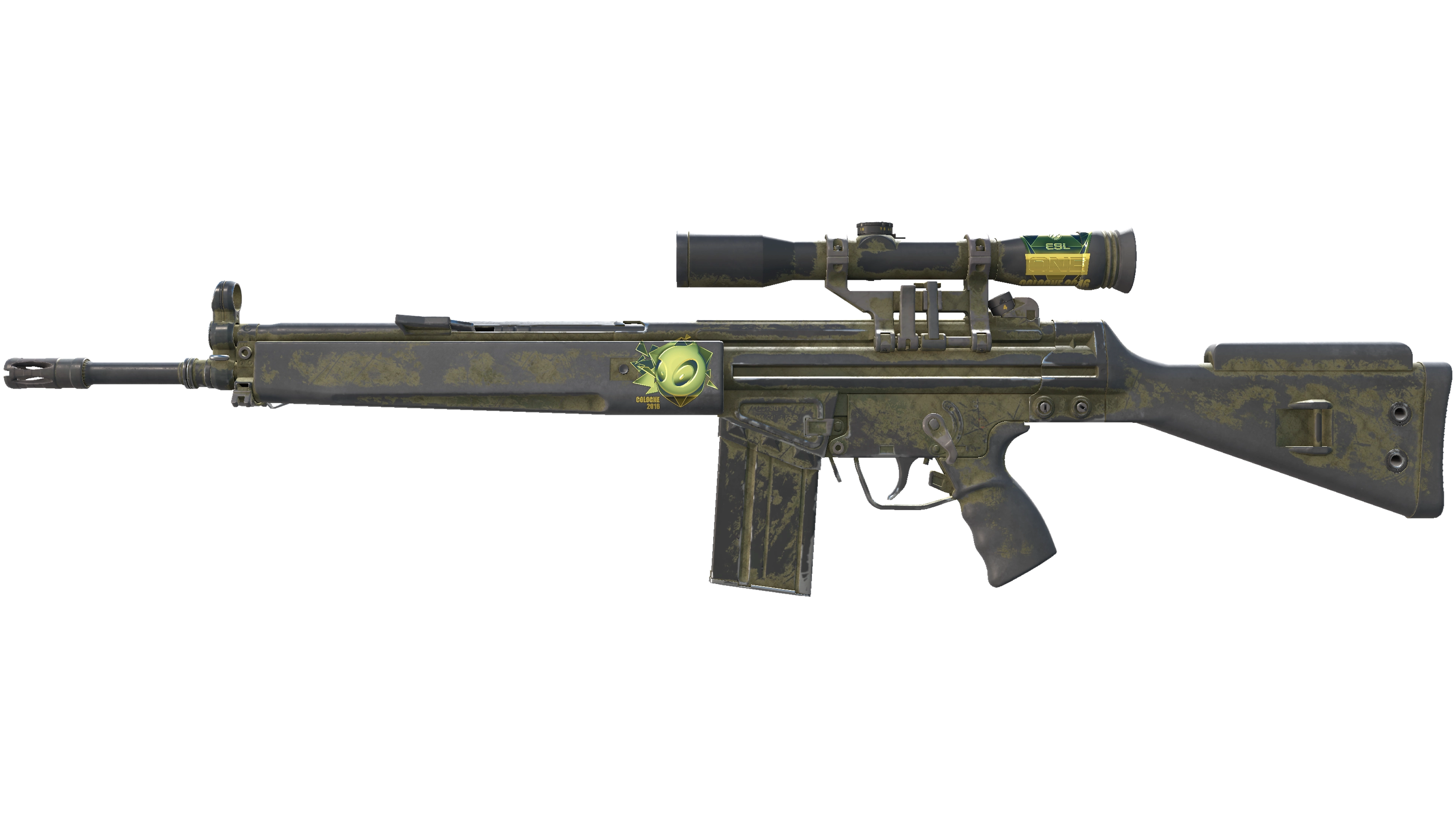 Souvenir G3SG1 | Safari Mesh (Battle-Scarred)